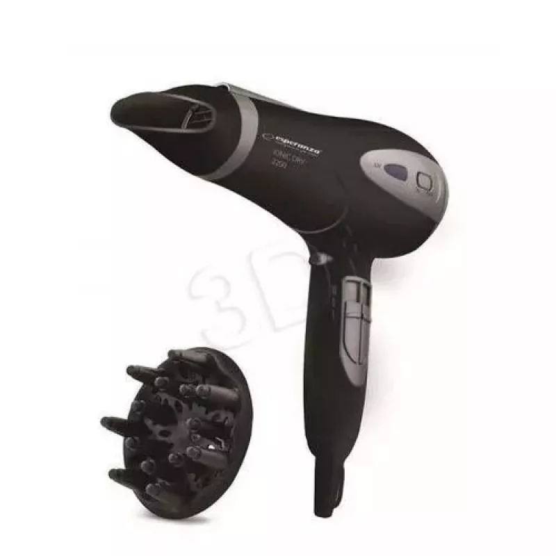 Esperanza Vivien EBH005K secador de pelo iónico, 2200 W, negro