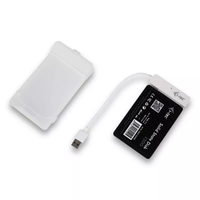Carcasa HDD/SSD i-tec MySafe USB 3.0 Easy 2,5 pulgadas carcasa externa – blanca