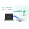 Carcasa HDD/SSD i-tec MySafe USB 3.0 Easy 2,5 pulgadas carcasa externa – blanca