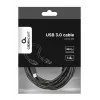 Cable USB Gembird CCP-USB3-AMCM-6 USB 3.2 Gen 1 (USB-C a USB-A) 1,8 m negro