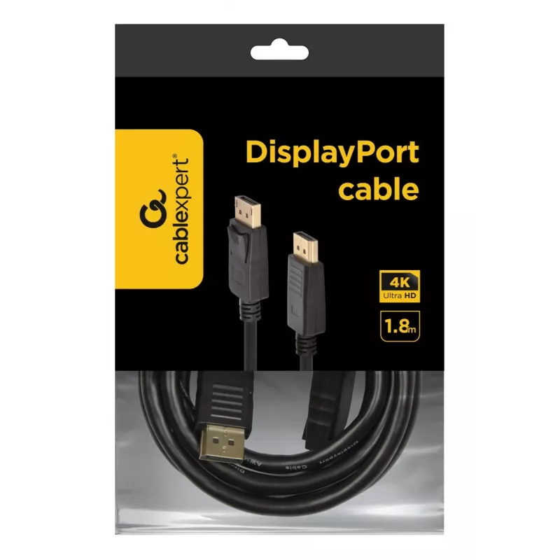 Cable DisplayPort GEMBIRD 4K V1.2 - 2 m