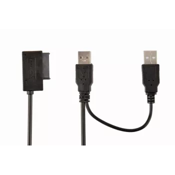 Adaptador externo USB a SATA GEMBIRD para SSD slim-SATA, DVD