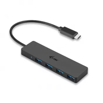 Hub pasivo USB-C Advance i-tec 4 puertos
