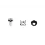 Kit de montaje LANBERG AK-1302-S — acero inoxidable, 50 uds., incluye tuercas enjauladas y tornillos