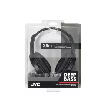 Auriculares JVC HA-RX330-E con cable diadema música negro