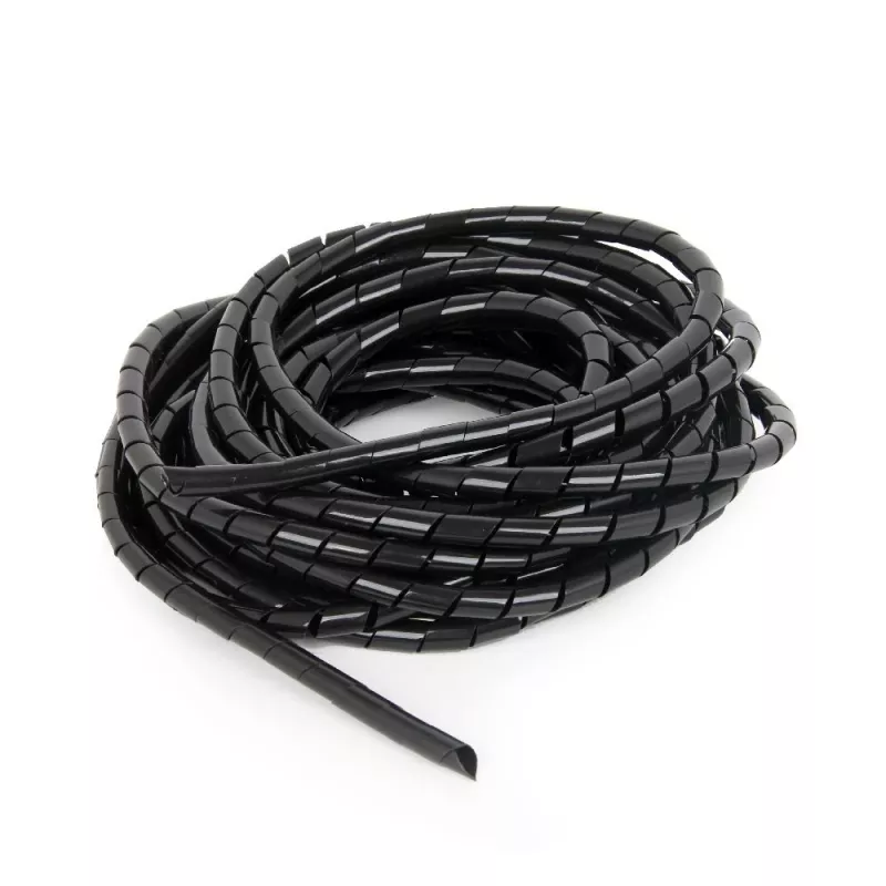 Funda espiral para cables GEMBIRD 12 mm, 10 m – negra