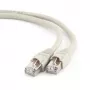 Cable de red Gembird Cat6 U/UTP PP6U-0.5M, 0,5 m, conector macho RJ-45 a conector macho RJ-45, blanco, AWG24