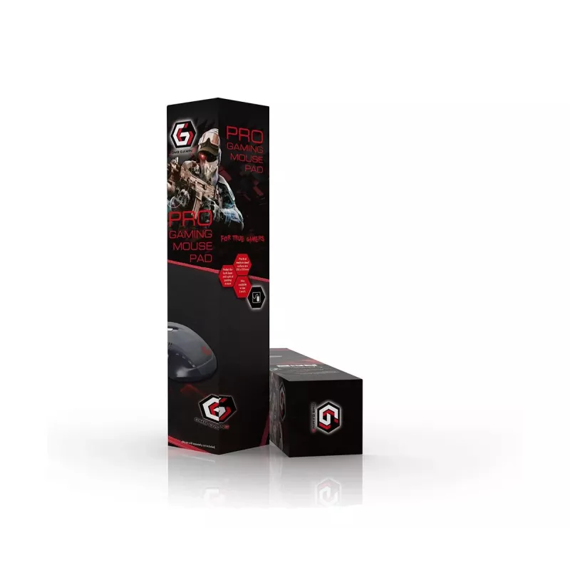 Alfombrilla de ratón Gembird MP-GAMEPRO-S — tela/espuma gaming, 250×200×3 mm, estampada multicolor