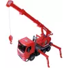 LENA GIGA TRUCKS camión grúa de bomberos Arocs, modelo de camión grúa, 3 año(s), negro, gris, rojo