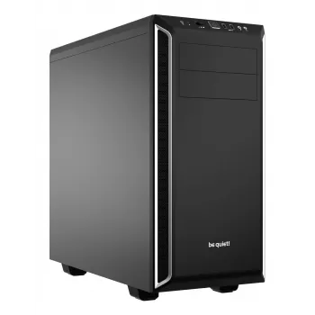 be quiet Pure Base 600 torre Midi negra, plateada