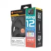 THERMALTAKE Riing 12 LED RGB 256 Colors ventilador de radiador LED de alta presión estática (pack de 3 ventiladores)