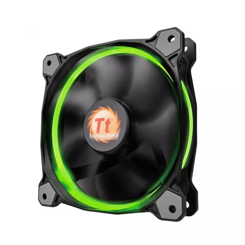 THERMALTAKE Riing 12 LED RGB 256 Colors ventilador de radiador LED de alta presión estática (pack de 3 ventiladores)