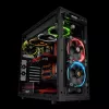 THERMALTAKE Riing 12 LED RGB 256 Colors ventilador de radiador LED de alta presión estática (pack de 3 ventiladores)