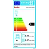 Horno eléctrico empotrable AMICA EB7541D Fine, 65 L, limpieza por vapor, convección, grill, acero inoxidable