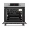 Horno eléctrico empotrable AMICA EB7541D Fine, 65 L, limpieza por vapor, convección, grill, acero inoxidable