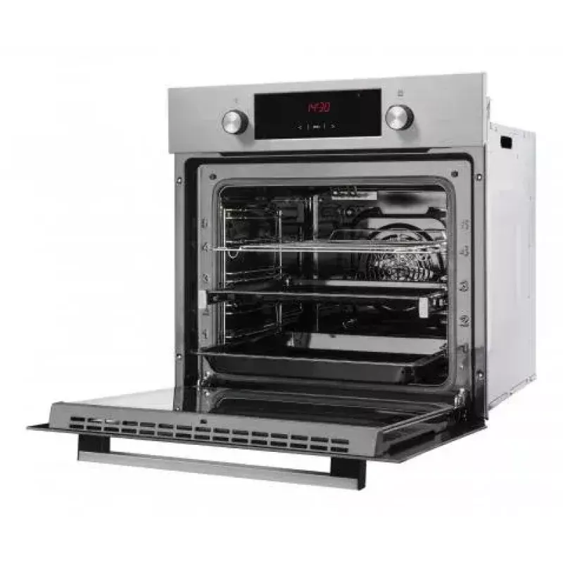Horno eléctrico empotrable AMICA EB7541D Fine, 65 L, limpieza por vapor, convección, grill, acero inoxidable