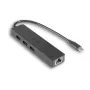 i-tec Advance USB-C hub pasivo fino 3 puertos + adaptador Gigabit Ethernet
