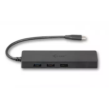 i-tec Advance USB-C hub pasivo fino 3 puertos + adaptador Gigabit Ethernet