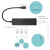 i-tec Advance USB-C hub pasivo fino 3 puertos + adaptador Gigabit Ethernet