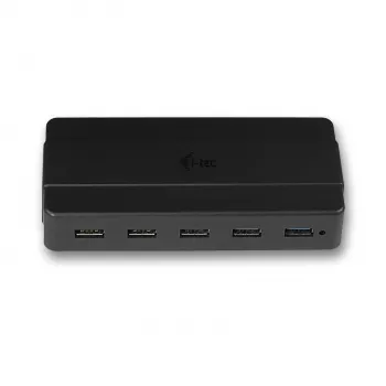 i-tec USB 3.0 Charging HUB 7 puertos fuente de alimentación USB 3.2 Gen 1 Type-B