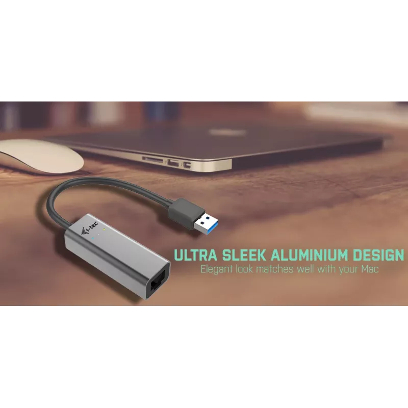 Adaptador Ethernet i-tec Metal USB 3.0 U3METALGLAN