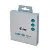 i-tec Metal USB-C HUB 3 puertos + adaptador Gigabit Ethernet