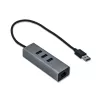 i-tec Metal USB 3.0 HUB 3 puertos + adaptador Gigabit Ethernet