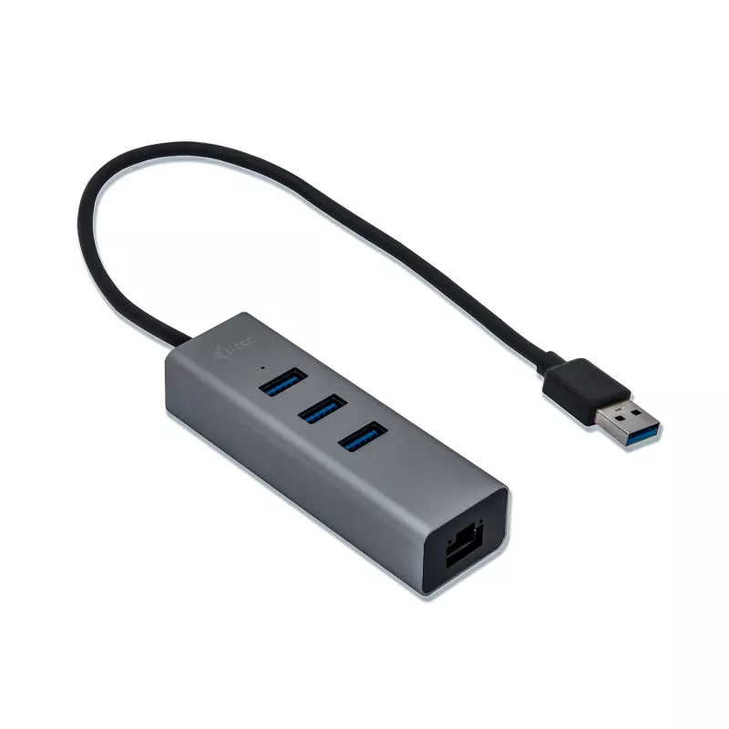 i-tec Metal USB 3.0 HUB 3 puertos + adaptador Gigabit Ethernet
