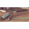 i-tec Metal USB 3.0 HUB 3 puertos + adaptador Gigabit Ethernet