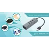 i-tec Metal USB 3.0 HUB 3 puertos + adaptador Gigabit Ethernet
