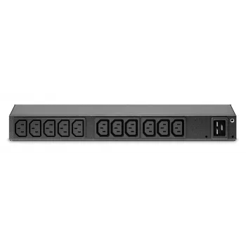 Unidad de distribución de alimentación (PDU) APC AP6020A 13 salidas de CA 0U/1U negro