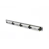 Lanberg PPU5-1024-B panel de parcheo, 24 puertos, 1U, 19 pulgadas, Cat5e UTP, metálico, negro