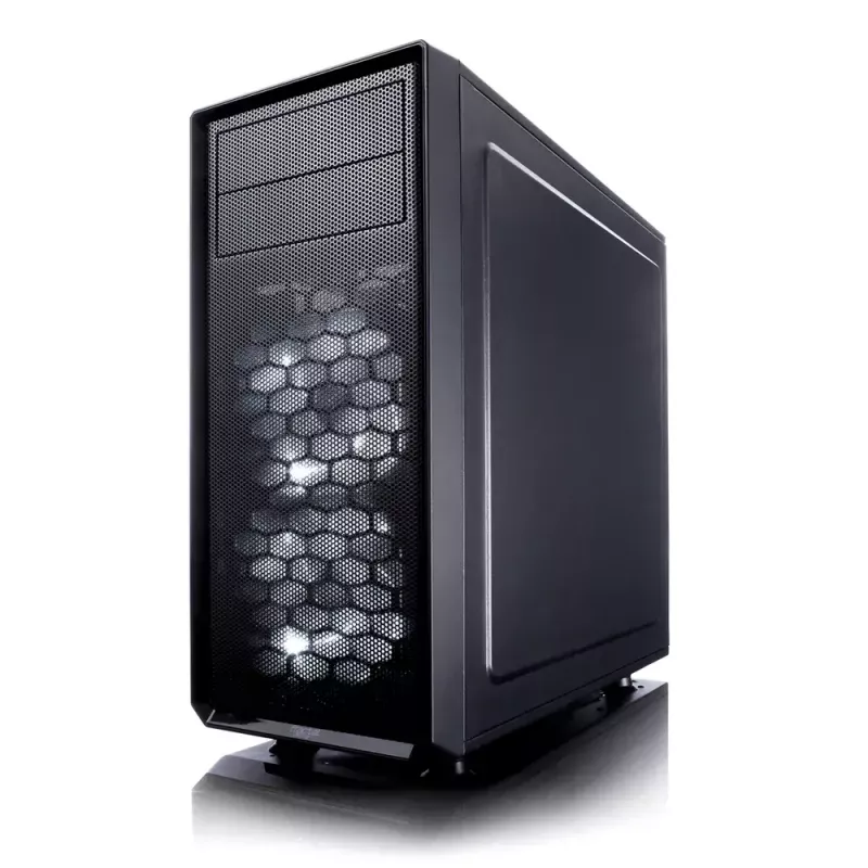 Caja de PC Fractal Design Focus G Midi Tower negra