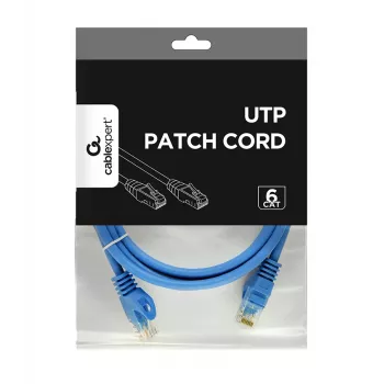 Cable de red Gembird PP6U-2M RJ-45 Cat6 2 m azul