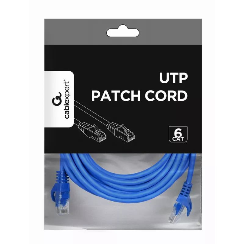 Cable de red GEMBIRD - CAT6 - UTP - 5 m - azul