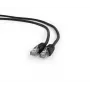 Cable de red Gembird PP6U-0.5M negro Cat6 U/UTP