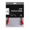 Cable de red GEMBIRD - CAT6 - UTP - 25 cm - rojo