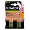 Duracell AAA (4 uds.) pila recargable de níquel-metal hidruro (NiMH)
