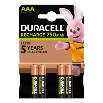 Duracell AAA (4 uds.) pila recargable de níquel-metal hidruro (NiMH)