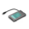i-tec MySafe USB-C 3.1 Gen. 2 easy, carcasa HDD/SSD, 2,5 pulgadas, Serial ATA, Serial ATA II, Serial ATA III, 10 Gbit/s, conectividad USB, negra