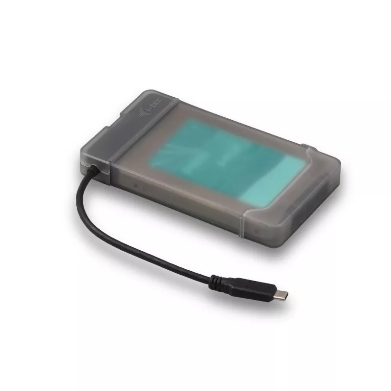 i-tec MySafe USB-C 3.1 Gen. 2 easy, carcasa HDD/SSD, 2,5 pulgadas, Serial ATA, Serial ATA II, Serial ATA III, 10 Gbit/s, conectividad USB, negra