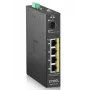 Zyxel RGS100-5P no gestionado L2 Gigabit Ethernet (10/100/1000) Power over Ethernet (PoE) Negro