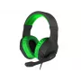 GENESIS Argon 200 auriculares gaming con cable negros, verdes