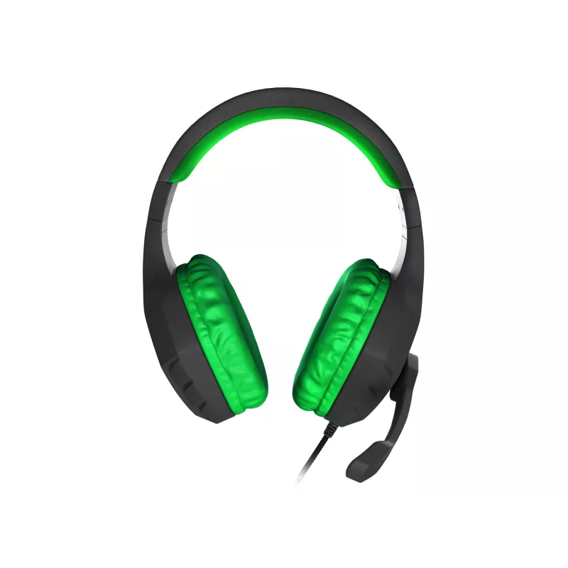 GENESIS Argon 200 auriculares gaming con cable negros, verdes