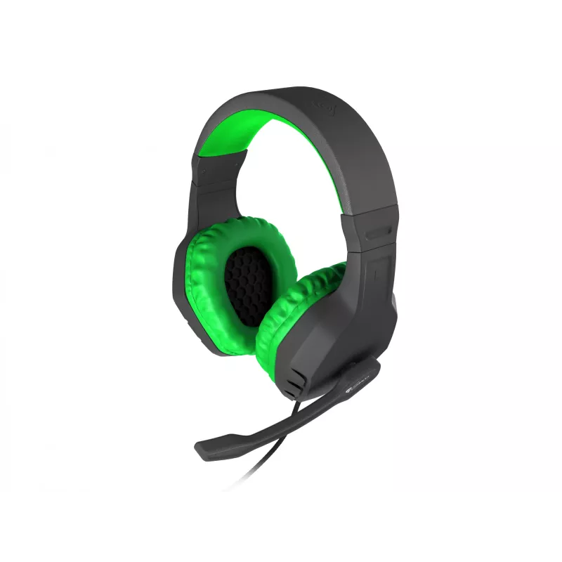 GENESIS Argon 200 auriculares gaming con cable negros, verdes