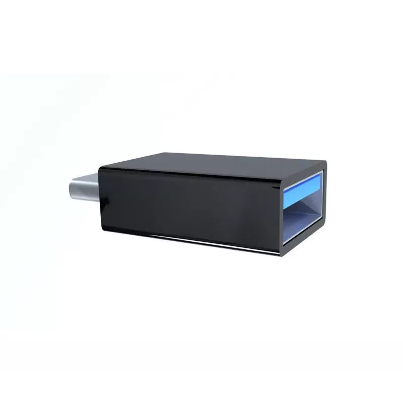 Adaptador gráfico USB Gembird A-USB3-CMAF-01 — USB Type-C a USB (USB 2.0 / 3.2 Gen 1), compacto negro
