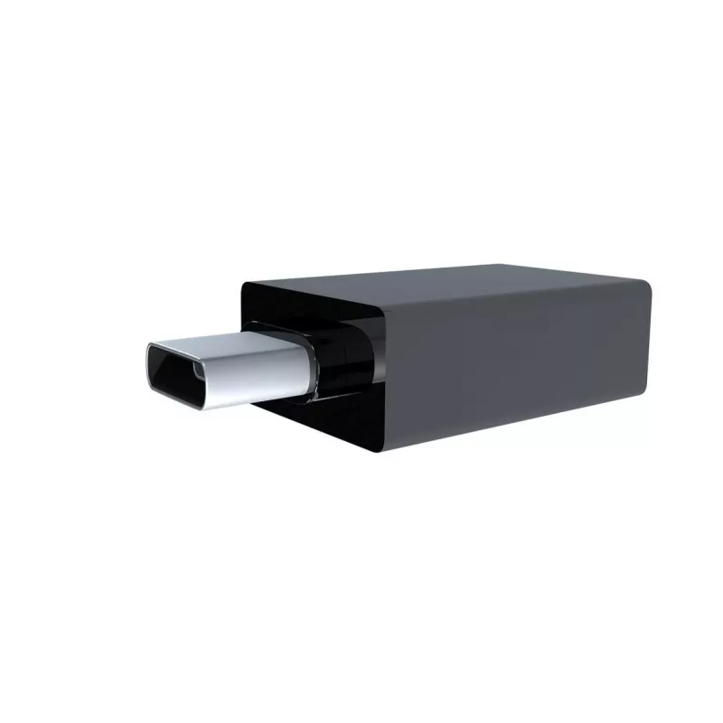 Adaptador gráfico USB Gembird A-USB3-CMAF-01 — USB Type-C a USB (USB 2.0 / 3.2 Gen 1), compacto negro