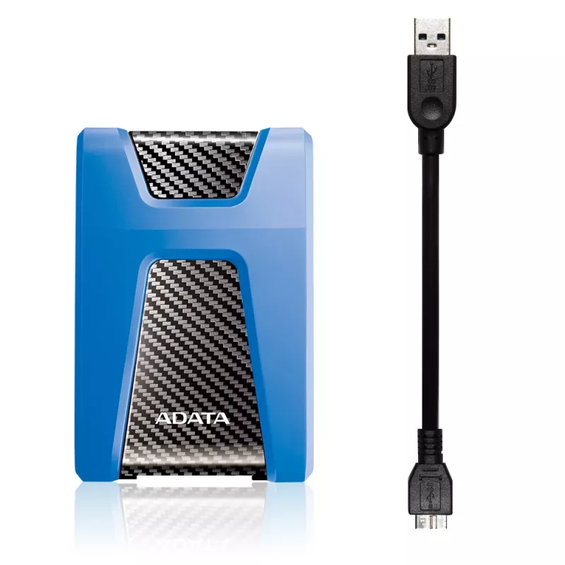 Disco duro externo ADATA HD650 1 TB 2,5 pulgadas Micro-USB B 3.2 Gen 1 (3.1 Gen 1) Azul