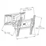 Soporte de pared ART RAMT AR-77 soporte/soporte de TV
