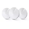 TP-Link AC1300 Deco Whole Home Mesh Wi-Fi System, pack de 3, blanco, interno, sistema mesh, doble banda (2,4 GHz / 5 GHz), Wi-Fi 5 (802.11ac), 1300 Mbit/s